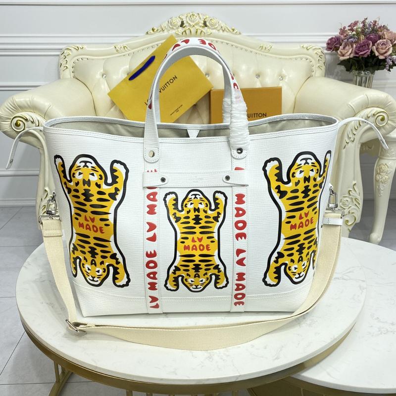 LV Handbags Tote Bags M59366 White Tiger